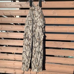 Woolrich camo overalls